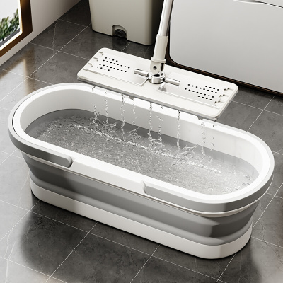 可折叠拖把桶长方形拖地拖布桶洗拖把专用桶大号家用海绵洗车单桶