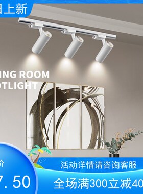 西顿射灯led导轨道射灯9W15W24W35W服装店铺背景墙商用打背景超亮