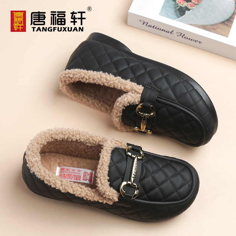 老北京布鞋冬季加绒保暖棉鞋