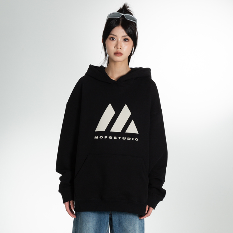 mofg国潮连帽卫衣情侣装