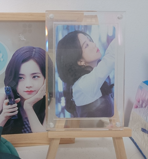 萌萌猫的小店二连三连卡砖专辑小卡卡砖拍立得韩专小卡强磁凹槽款