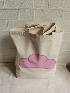 阿松：松野十四松印花超市帆布包ins休闲布包简约购物袋