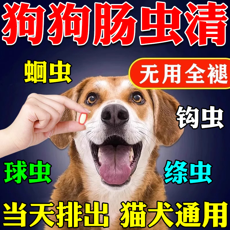 狗狗驱虫药体内打虫药泰迪金毛百虫杀片蛔虫球虫肠虫清猫狗崇净片