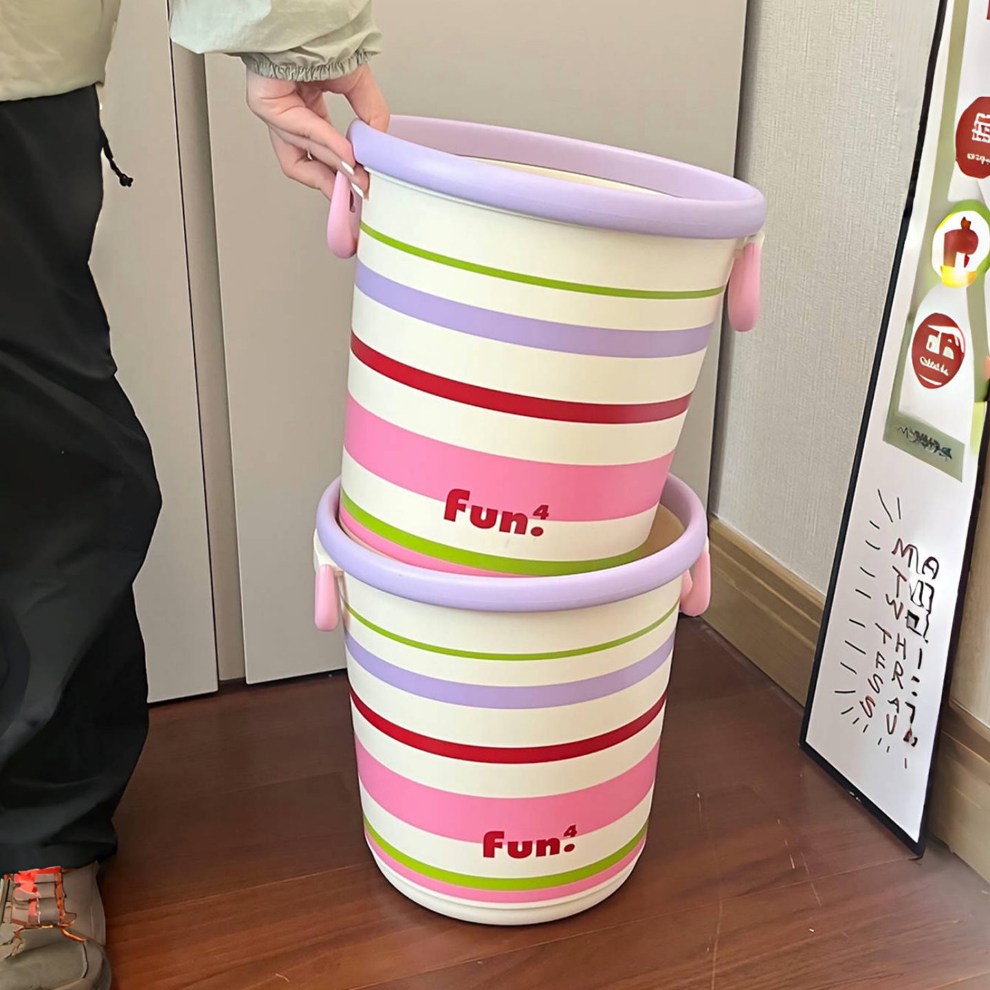 垃圾桶家用2025新款大号容量卫生间专用高颜值ins风客厅卧室宿舍