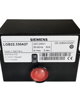 燃烧机控制器LGB22.330A27西门子siemens程控器燃烧器气锅炉配件