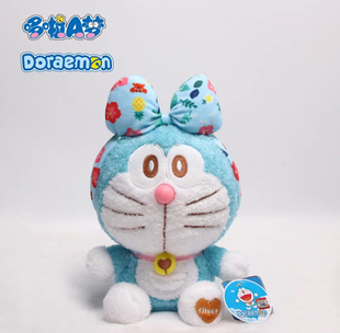 日本哆啦A梦公仔毛绒玩具可爱蓝胖子猫咪抱枕机器猫儿童玩偶礼物
