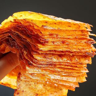 平江大辣片湖南特产麻辣手撕豆皮豆干网红休闲辣片辣条怀旧零食