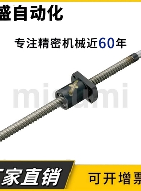 压轧滚珠丝杠BSST BSSR(K) BSSZ(K)标准型螺帽轴径8导程2·