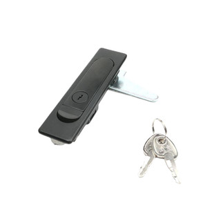 XAT01平面锁 把手按压式 XAT02开关柜锁配电箱锁电箱柜门锁XBG15