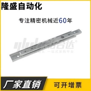 IDA71-200/250/300/350/400/450/500 工业滑轨钢制轻载型两节式