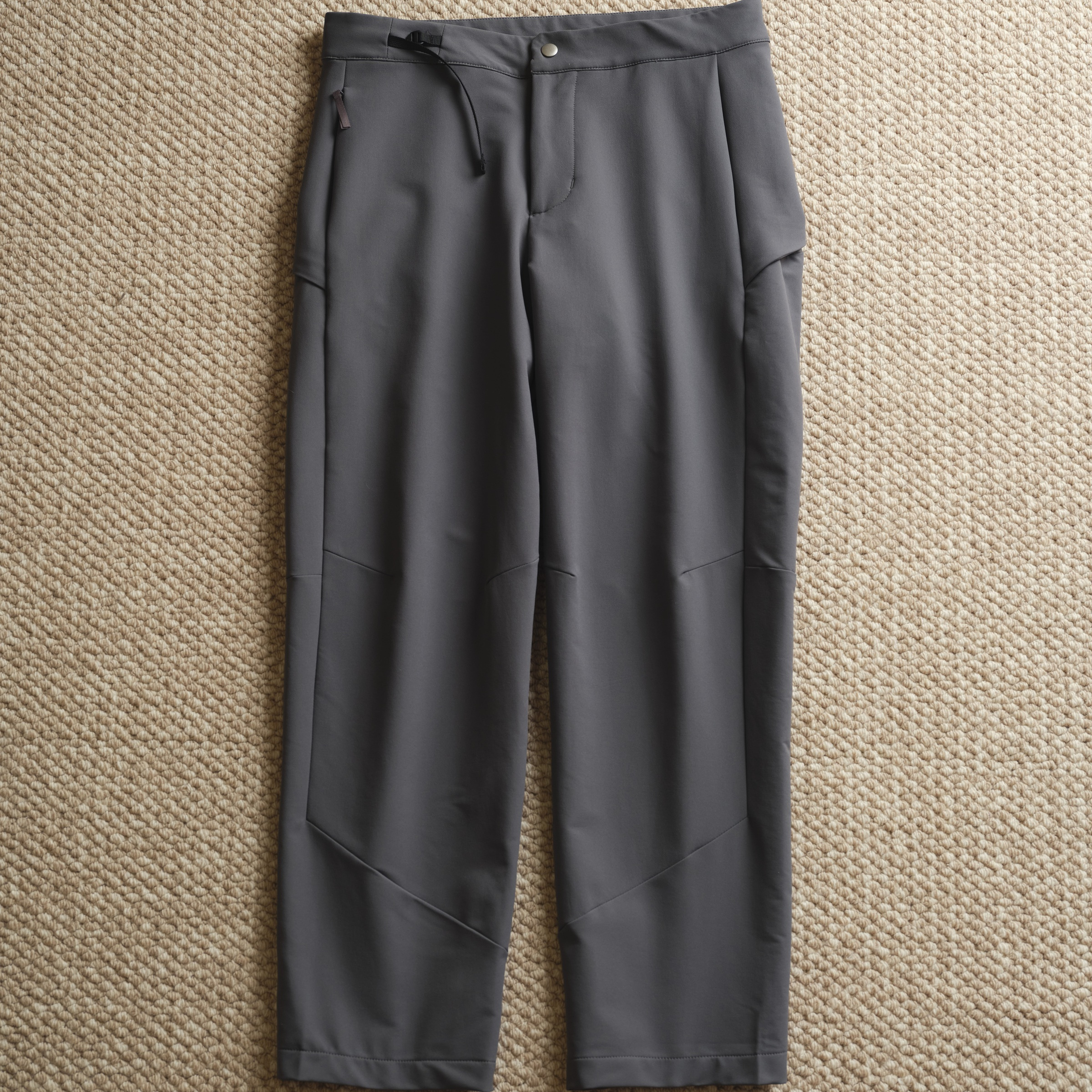 UTIMUS抓绒长裤软壳裤冲锋裤防风保暖一体绒秋冬直筒休闲裤通勤