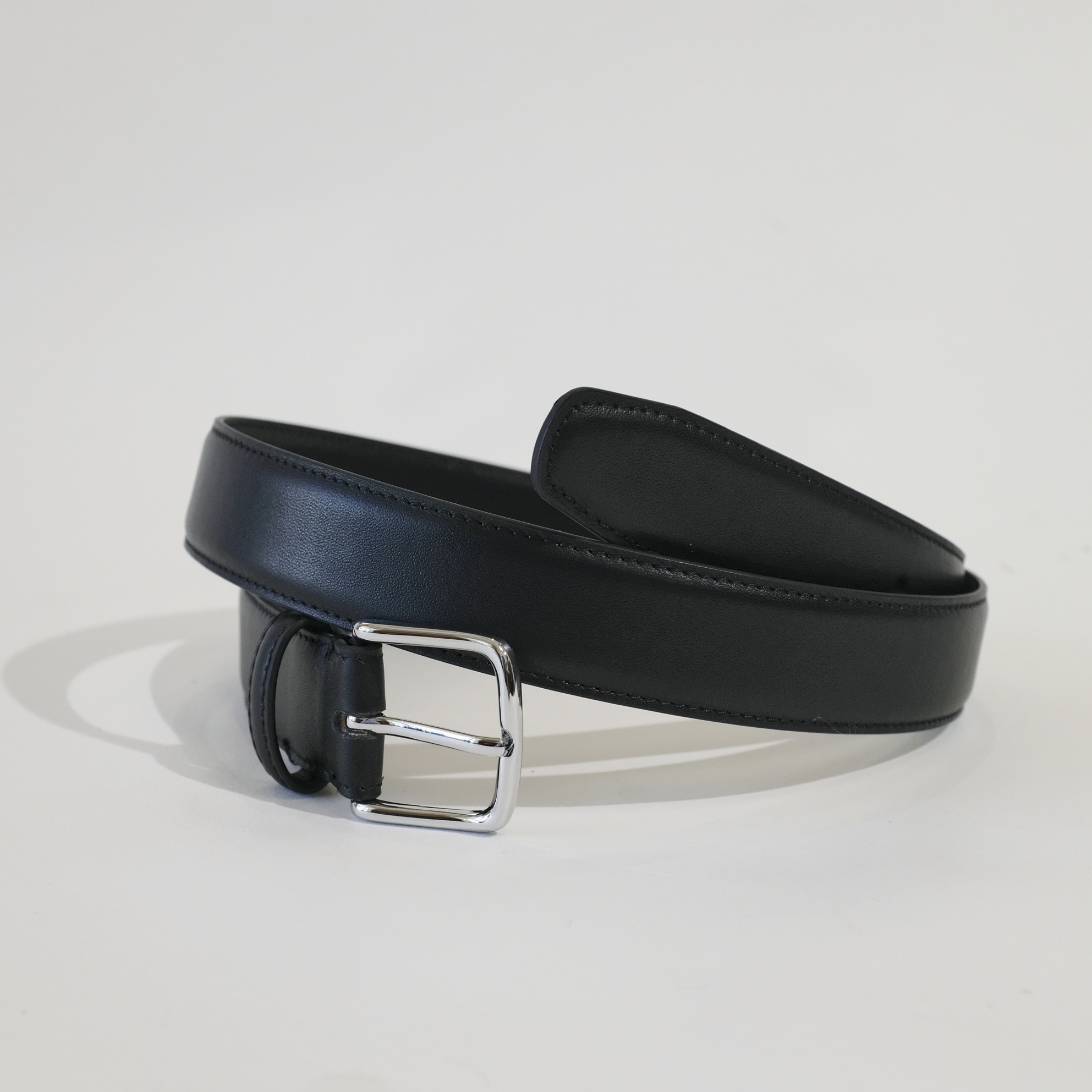 UTIMUS铜扣皮带头层牛皮row风简约百搭中性经典腰带休闲时尚老钱