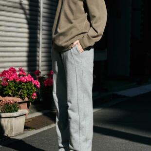 UTIMUS阔腿卫裤 中腰毛圈休闲运动直筒垂感宽松通勤cleanfit