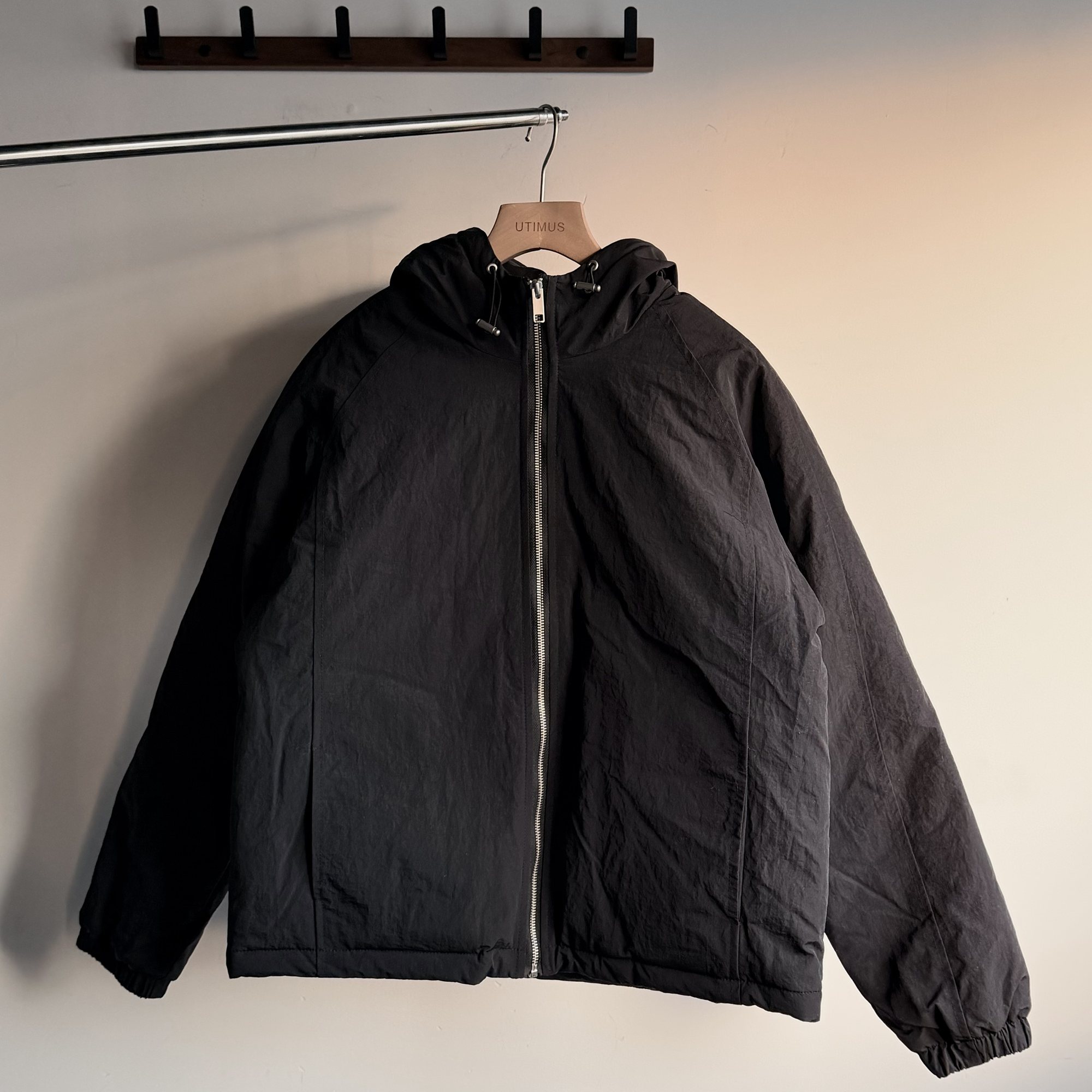 UTIMUS塔丝隆连帽棉服油蜡感150KL新雪丽拉链棉衣防风保暖插肩袖,男装,棉衣,淘宝优惠券,粉丝福利购,淘宝优惠卷