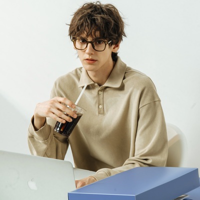 UTIMUS毛巾布POLO卫衣