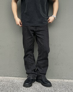 复古bootcut中腰 黑色vintage水洗517微喇美式 UTIMUS 牛仔裤