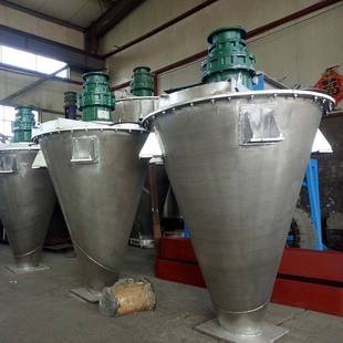 干粉粉体不锈钢锥形混合机 加工定制颜料双螺旋搅拌机混料机立式
