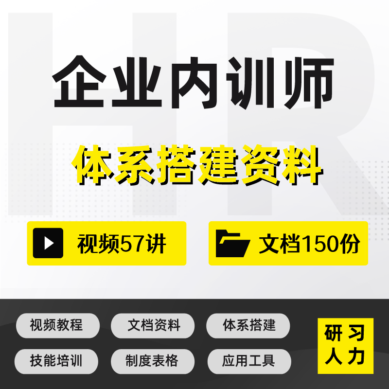 TTT培训企业内训师体系搭建讲师培训体系资料 商务/设计服务 设计素材/源文件 原图主图