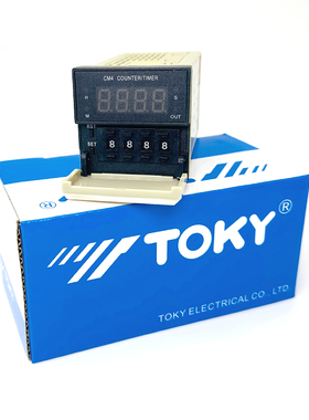 TOKY东崎FM8-A10B  RC10B FM4-RB10B拨码频率线速转速表FA8-A10