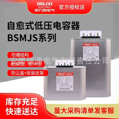 德力西自愈式低压并联电容器