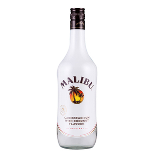 马利宝椰子朗姆酒Malibu烘培原料配制洋酒鸡尾酒椰基酒700ml