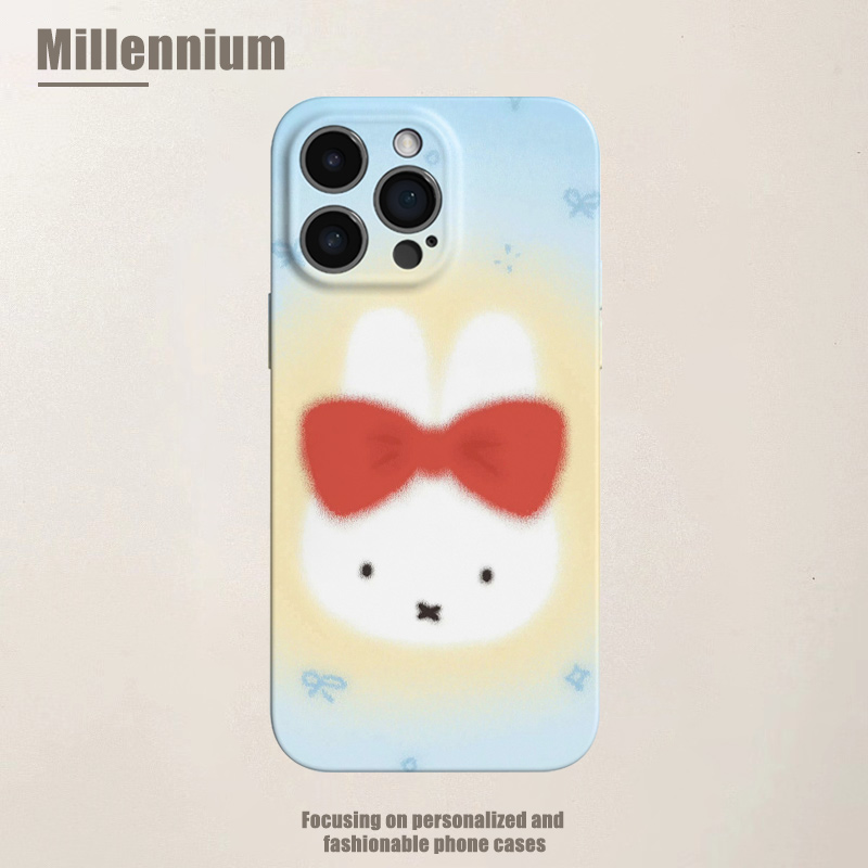 适用于iPhone17Promax蓝调布偶小兔16pro手机壳15pro菲林iphoneair少女风12软壳11简约13pro创意苹果14plus