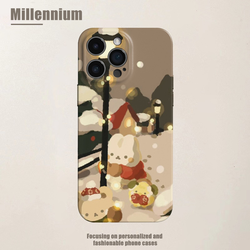 适用于iPhone17Promax圣诞夜玩耍伙伴16pro手机壳15pro菲林iphoneair圣诞12软壳11治愈13pro卡通苹果14plus
