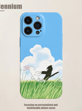 适用于iPhone17Promax春风中与挚友相逢16pro手机壳15pro菲林iphoneair可爱12软壳11ins风13pro小清新苹果14