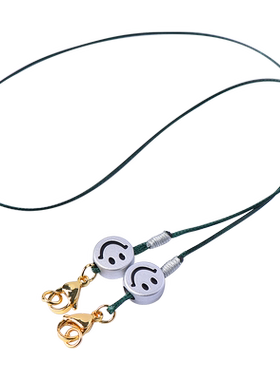 挂脖口罩链子防丢挂绳明星同款