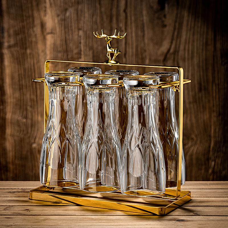 【对款可选】加厚浮雕精酿啤酒杯