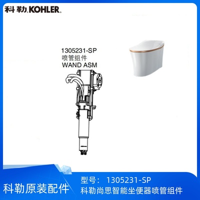 科勒尚思智能座便器喷管组件