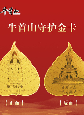 牛首山文创AR生肖足金金卡高级感南京纪念品送礼收藏佳品生日礼物