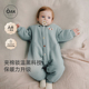 Oak Family冬季 婴儿夹棉连体衣宝宝爬服防风加厚保暖面包服外出服