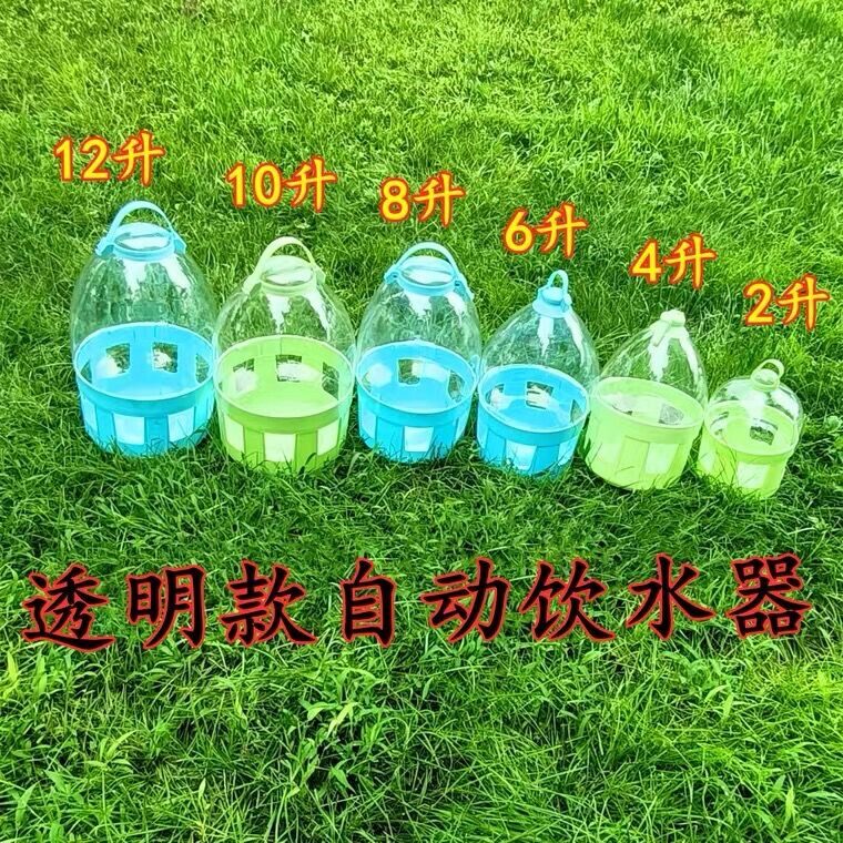 鸽子用品用具饮水器自动喂水信鸽水槽赛鸽喝水桶鸽具鸡用水壶加厚