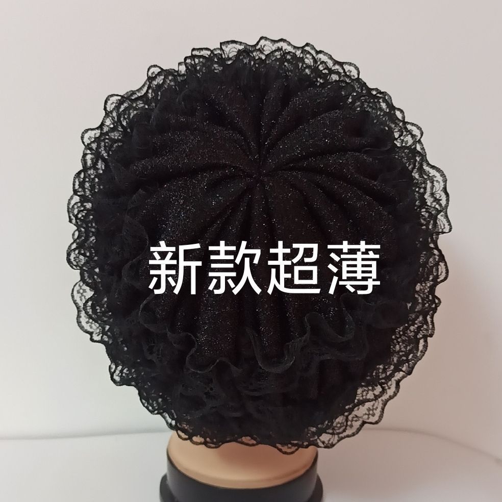 爆款妈妈遮白发蕾丝新款纱帽头巾女士小帽子时尚方便款底帽包头帽