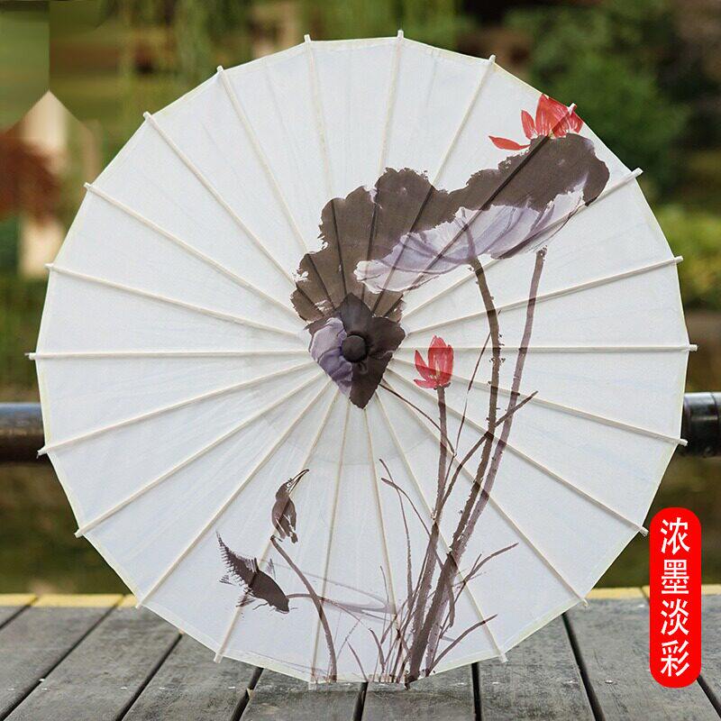油纸伞防雨防晒男女古风汉服舞蹈演出道具复古吊顶装饰实用樱花舞