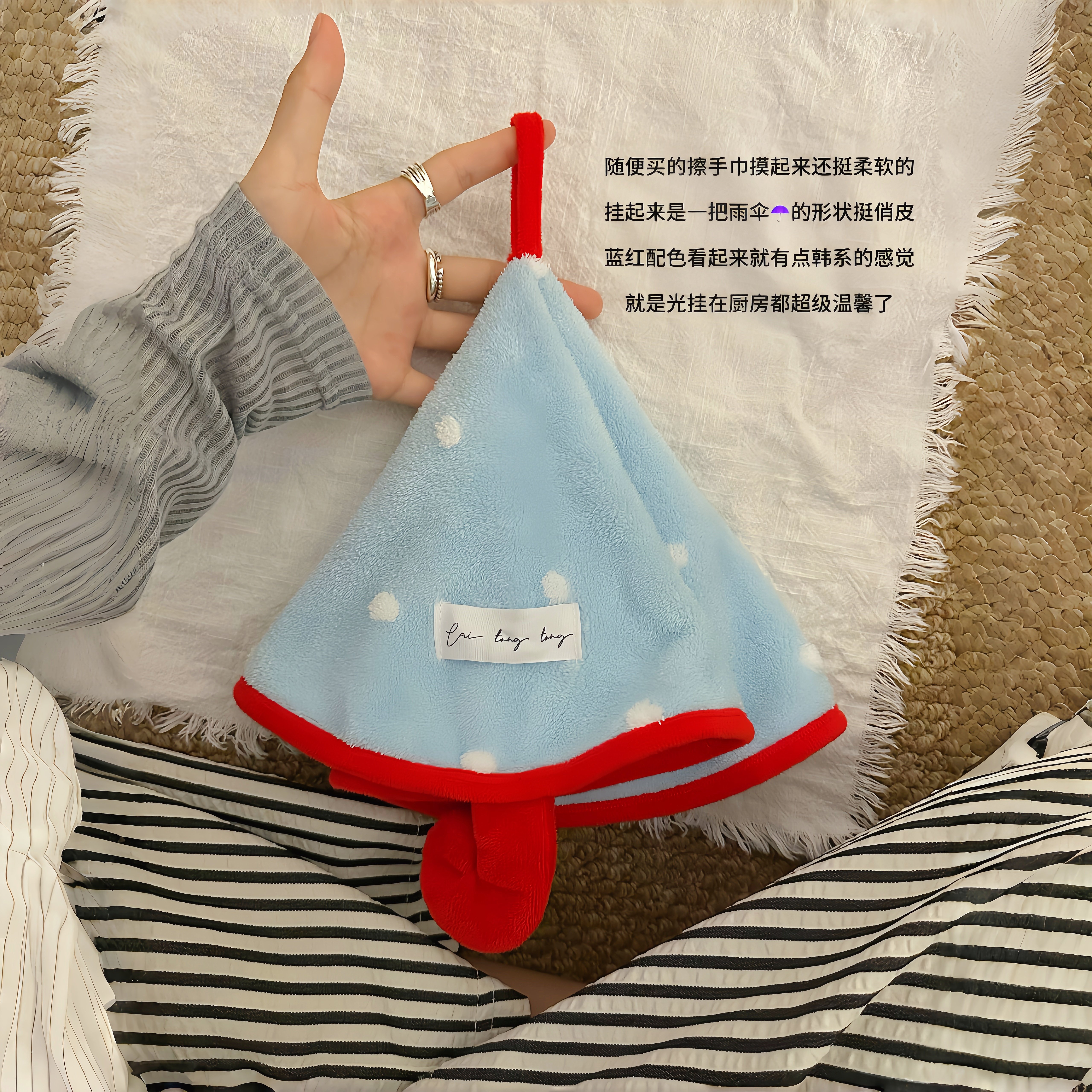 可爱挂式擦手巾不掉毛厨房擦手巾超强吸水加厚不发臭速干儿童毛巾,家庭/个人清洁工具,厨房擦手巾,淘宝优惠券,粉丝福利购,淘宝优惠卷