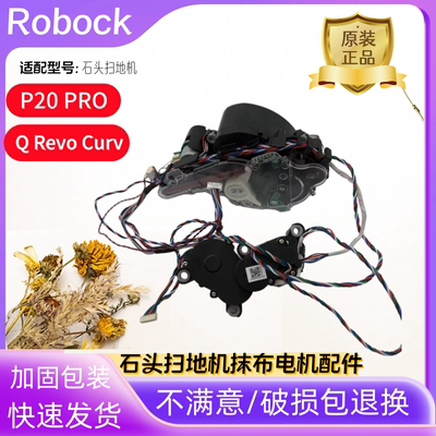 原装Roborock P20 Pro石头扫地机Qrevo curv售后维修配件抹布电机