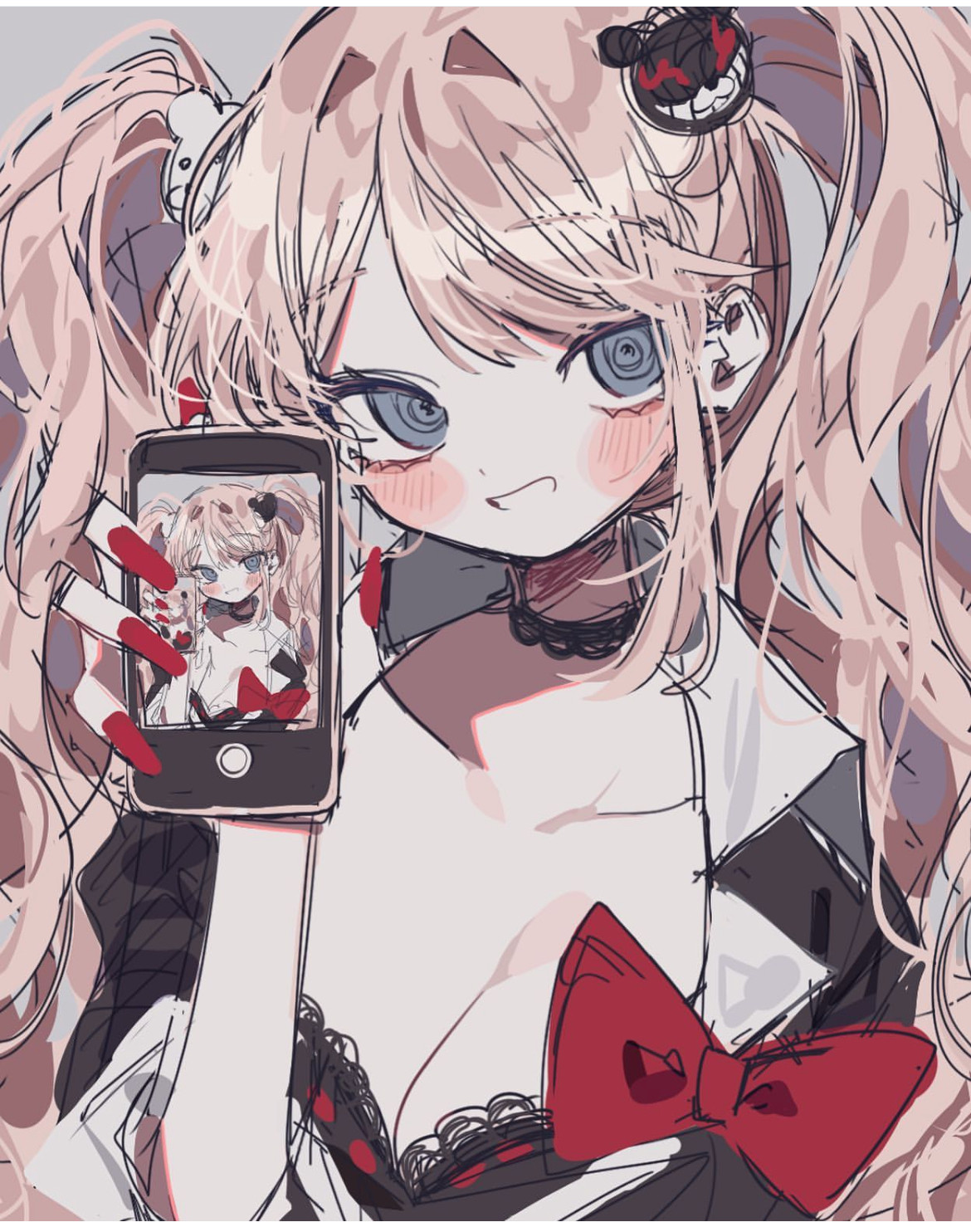 【小耶】Q版情侣头像卡通狼人杀卡通/动漫/插画设计
