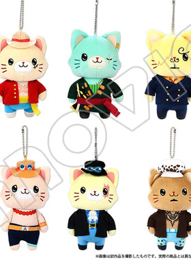 海贼王 日本正版 代购 MOVIC动漫周边With cat 眼罩猫咪ONE PIECE