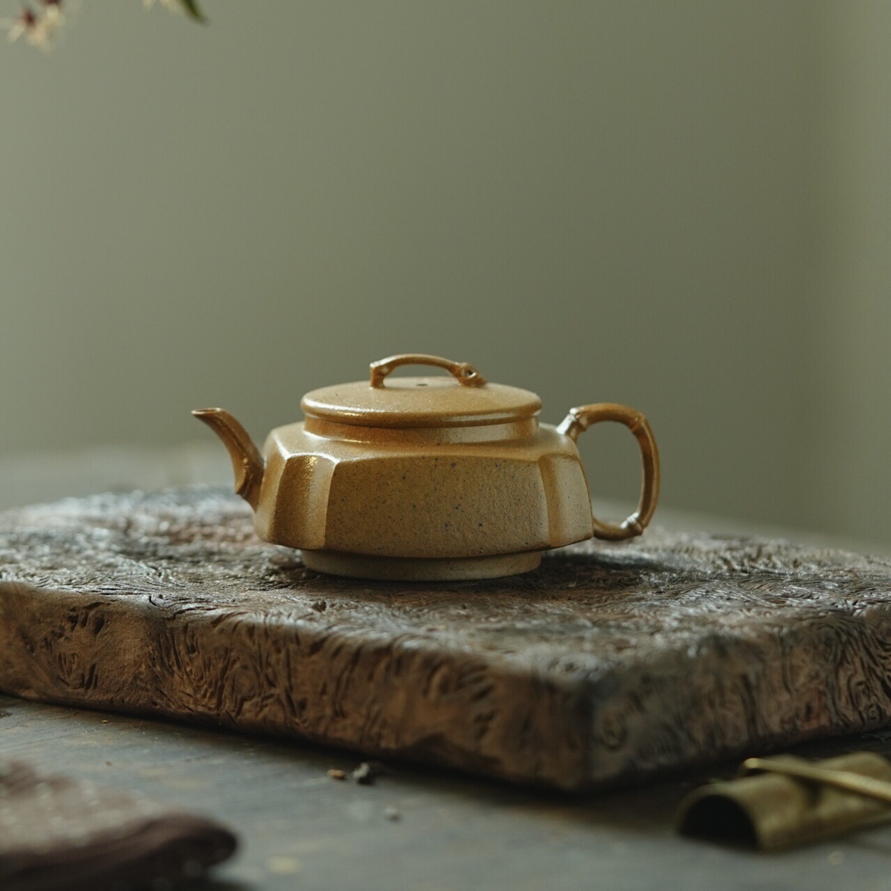 竹晚紫砂壶段泥柴烧小容量100cc正宗宜兴茶器精品小壶泡茶器送礼