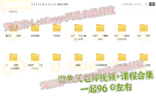 游朱义老师视频+课程大合集 华佗班课程1-4期等 视频素材整理合集
