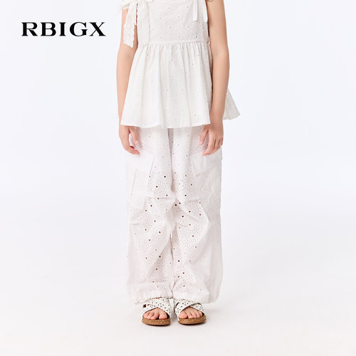 RBIGX瑞比克童装夏季透气休闲裤