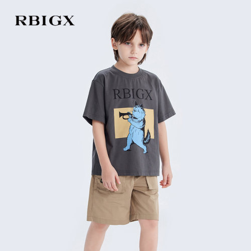 RBIGX瑞比克童装夏季卡通T恤