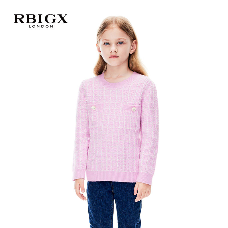 RBIGX/瑞比克冬季百搭洋气毛衫