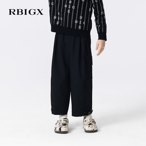 RBIGX瑞比克童装秋季阔腿长裤