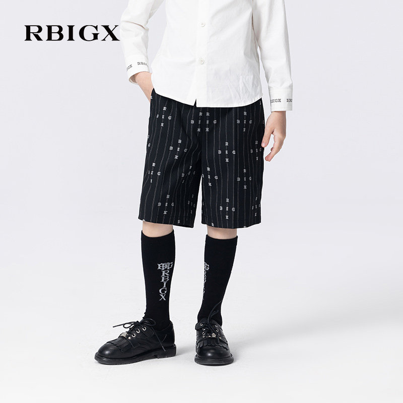 RBIGX瑞比克童装秋季提花中裤