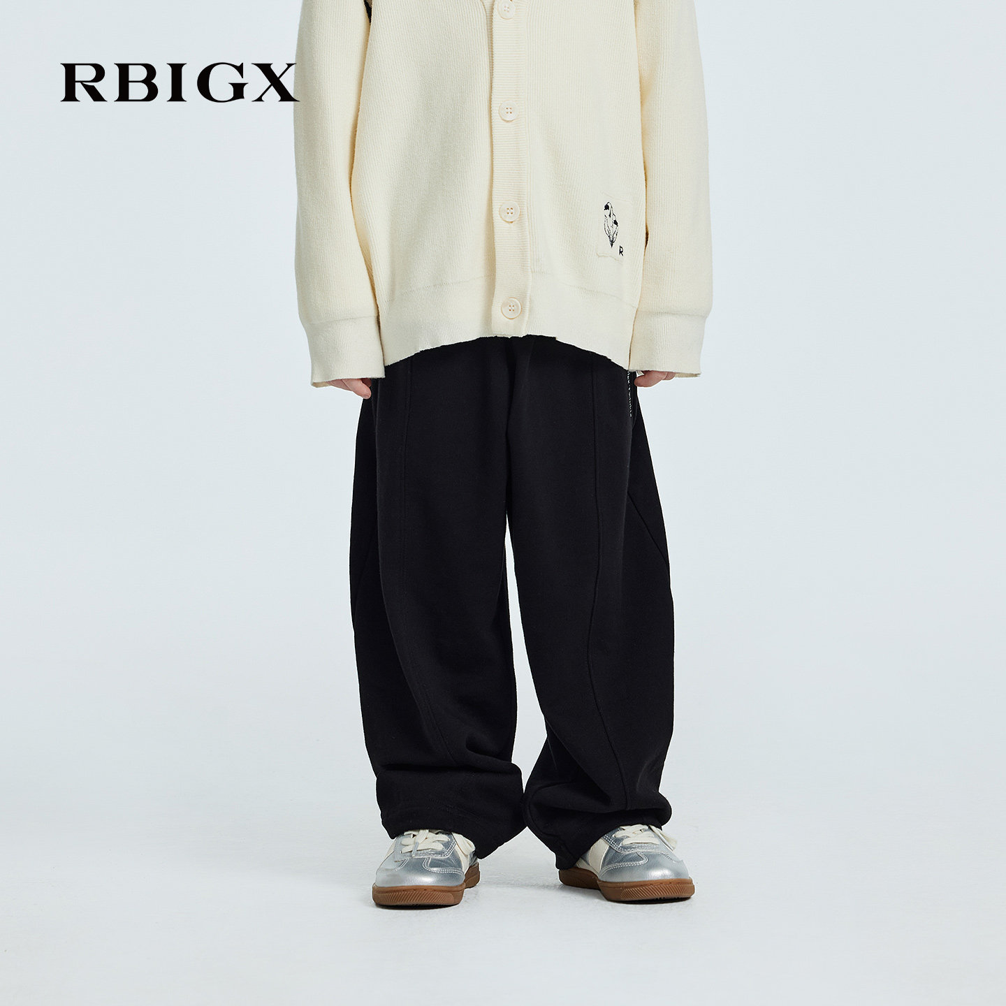 RBIGX瑞比克童装2026春季新款香蕉裤型宽松高腰长裤运动裤,童装/婴儿装/亲子装,运动裤卫裤,淘宝优惠券,粉丝福利购,淘宝优惠卷