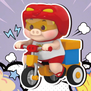 正版TOPTOY猪猪侠猪门永存系列盲盒手办搞怪桌面摆件公仔生日礼物