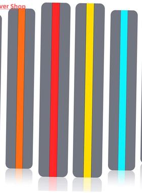 6/8pcs Guided Reading Strips Highlight Strips Colored Overla